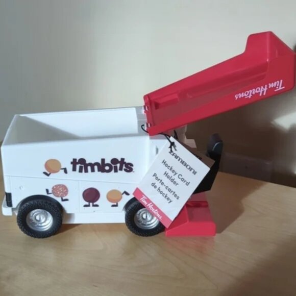 Tim Hortons Zamboni Hockey Card holder Brand New - Picture 2 of 9